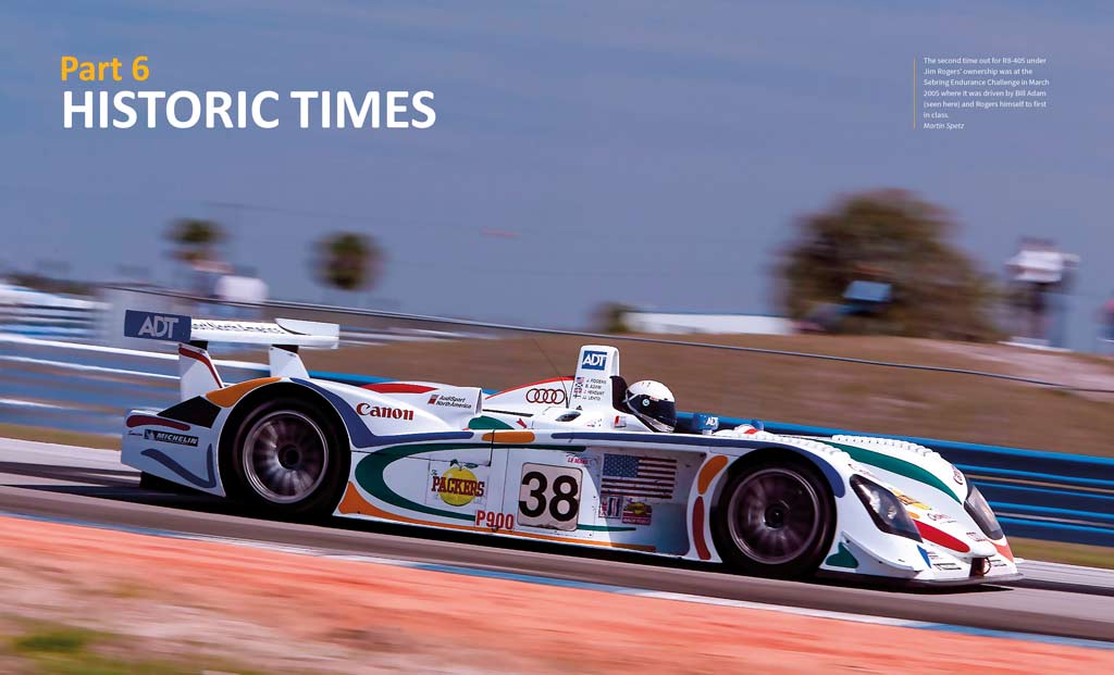 Sebring endurance race Audi R8
