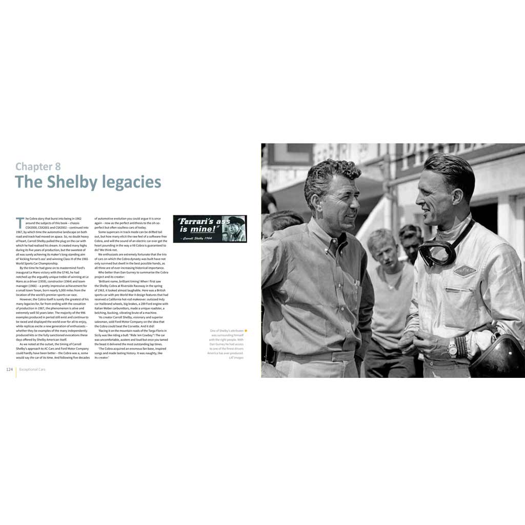 Carrol Shelby and Dan Gurney
