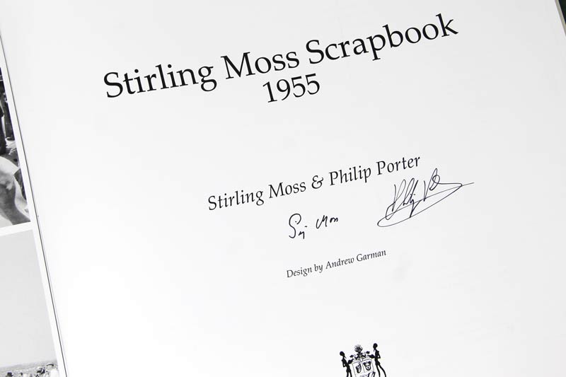Signed by Stirling Moss