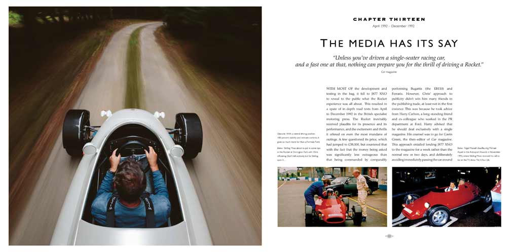 Single seater racing car