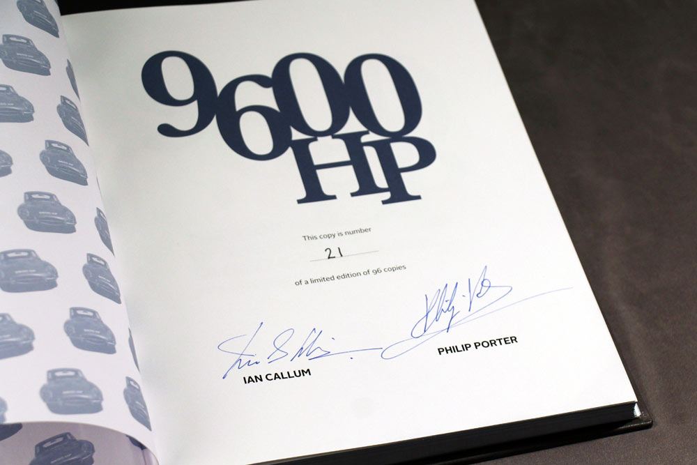 Signed by Ian Callum