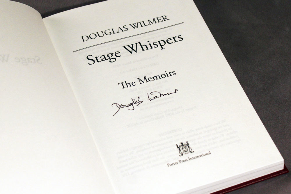 Signed by Douglas Wilmer 