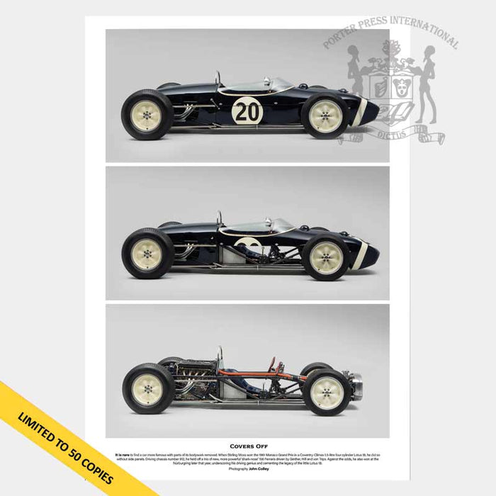 Stirling Moss Coventry Climax Lotus 18