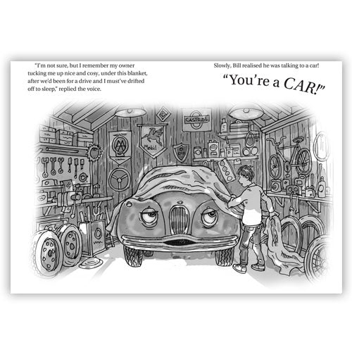 Children's classic car book