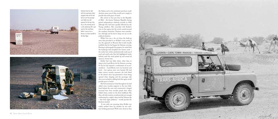 Kohler's Land-Rover in Africa