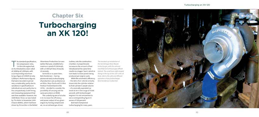 turbocharging an XK 120