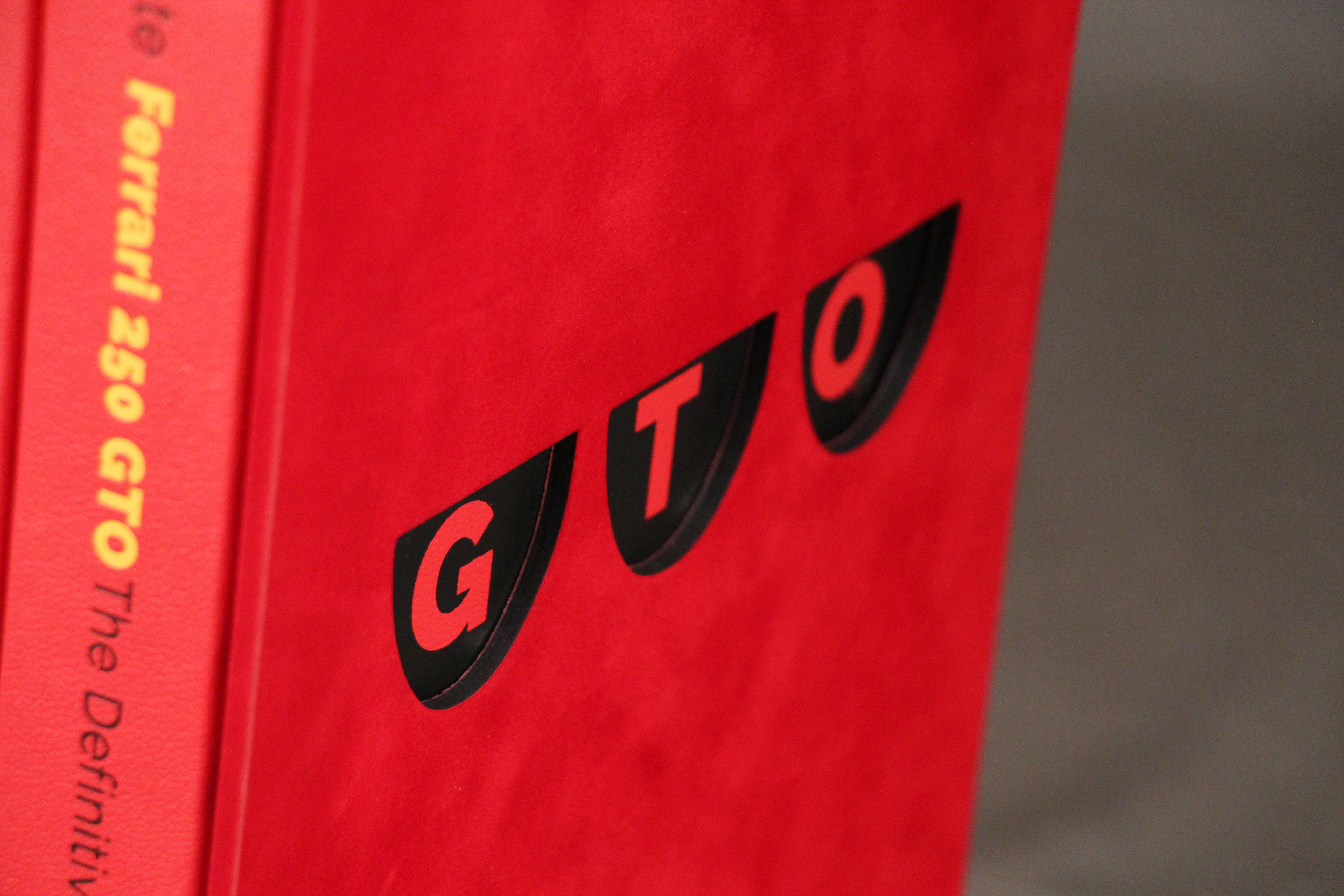 Leather bound collectors motoring book