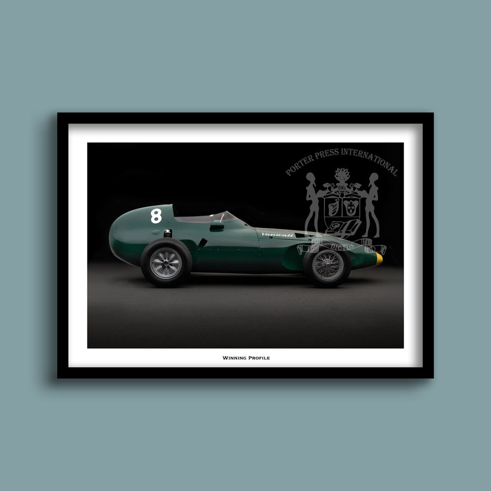 Print of a Vanwall VW5